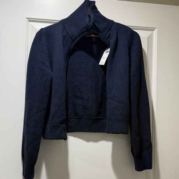 Abercrombie and Fitch Double Zipper Cardigan - Picture 3 of 6